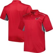 PROFILE Men's Cardinal Arizona Cardinals Big & Tall Team Color Polo