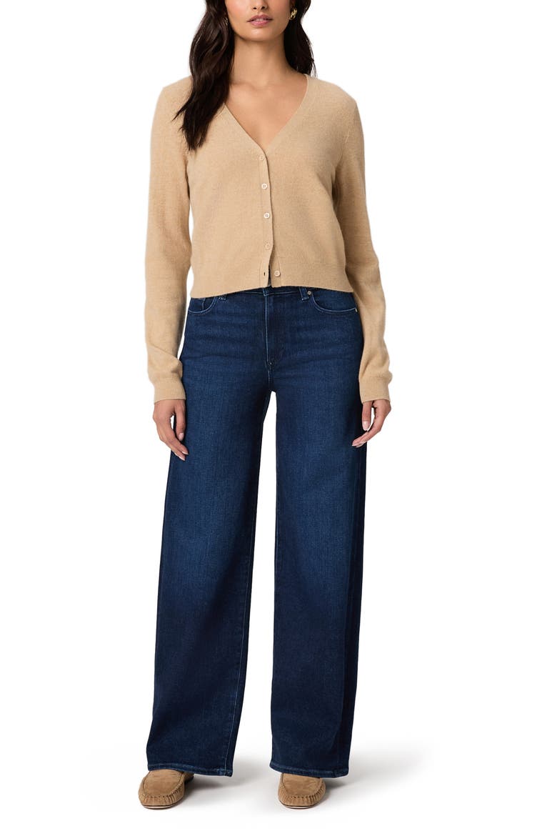 Sasha High Waist Wide Leg Jeans, Alternate, color, MNLITMARIN