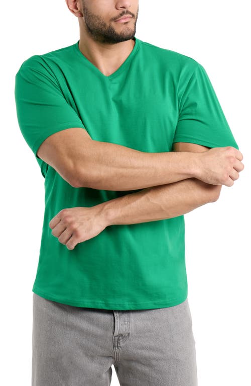 X-ray Xray V-neck Flex T-shirt In Green