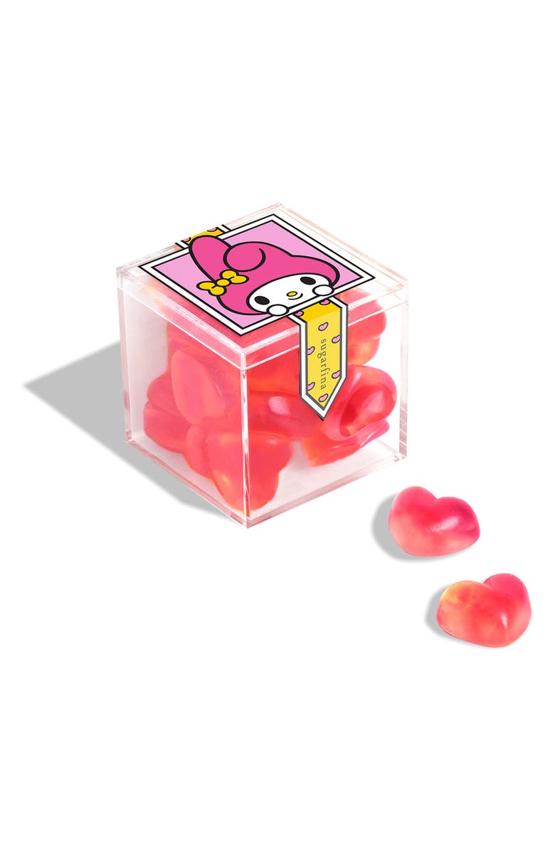 sugarfina My Melody<sup>™</sup> Strawberry Hearts Set of 4 Candy Cubes, Alternate, color, 