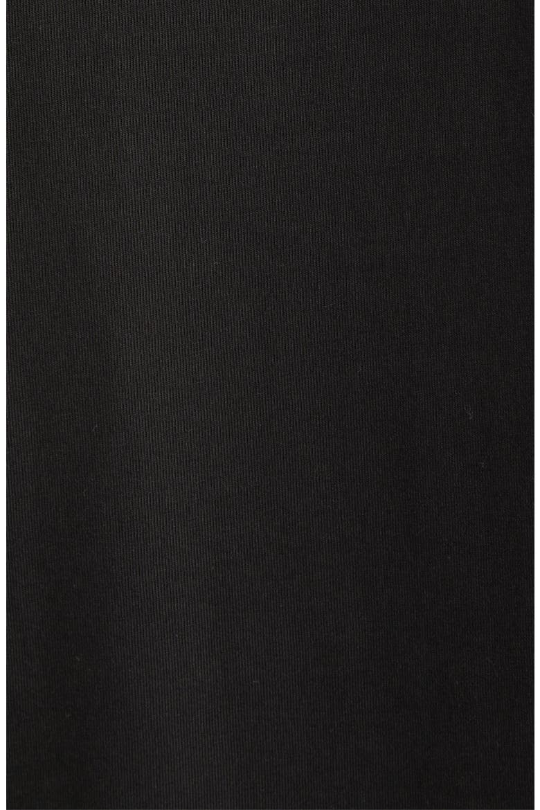 Stripe Logo Cotton T-Shirt, Alternate, color, BLACK