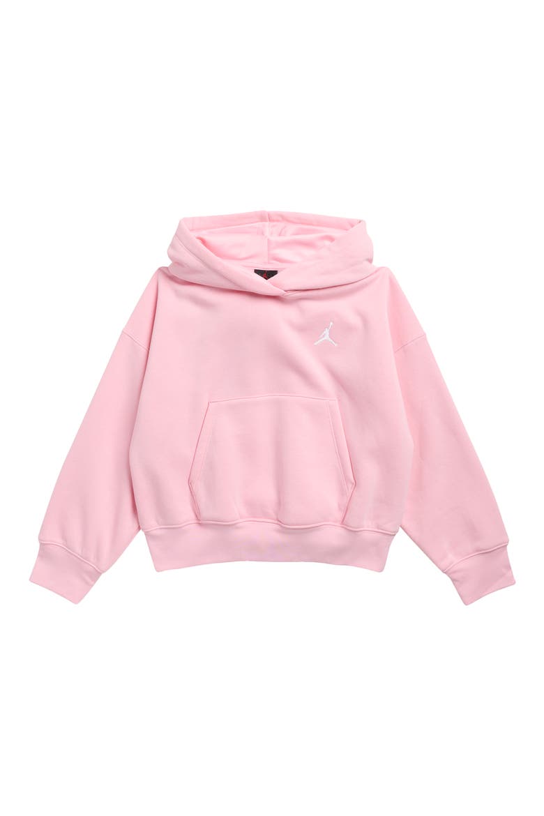 Kids' Brooklyn Fleece Hoodie, Main, color, MEDIUM SOFT PINK