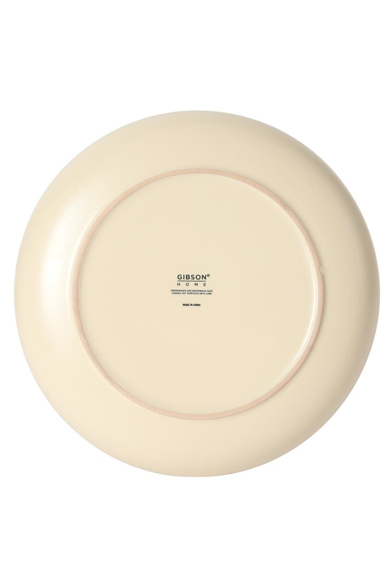 Rockaway 12 Piece Matte Two-Tone Stoneware Dinnerware Set, Service for 4, Alternate, color, Cream