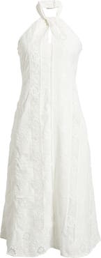 Line & Dot Pienza Halter Maxi Dress