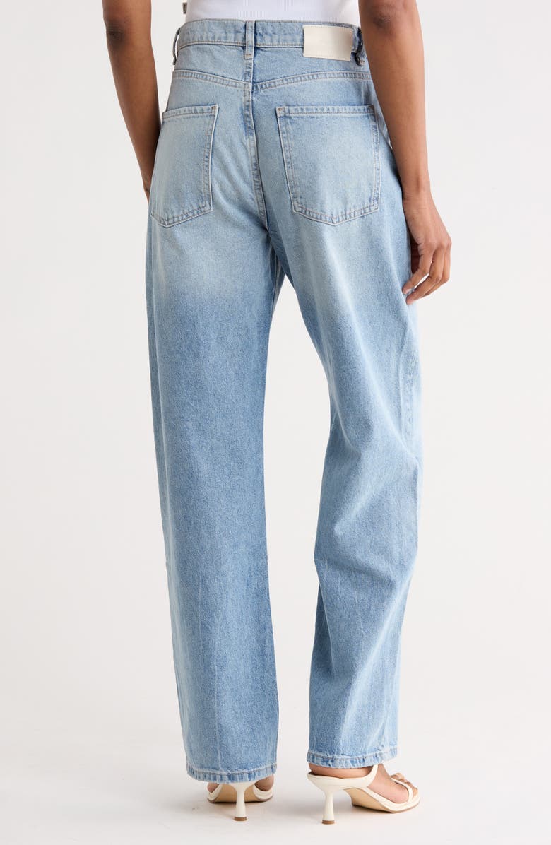 DL1961 Karmine Refined SculptSystem High Waist Wide Leg Jeans, Alternate, color, Vintage Light