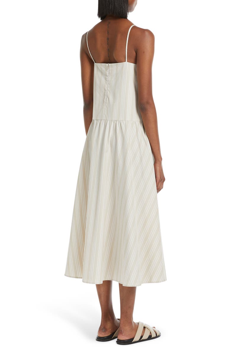 MM by Max Mara Ettore Stripe Cotton Sundress, Alternate, color, 