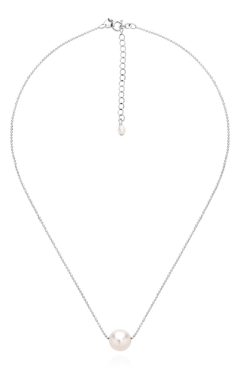 Claudia Bradby Essential Pearl Necklace, Main, color, 