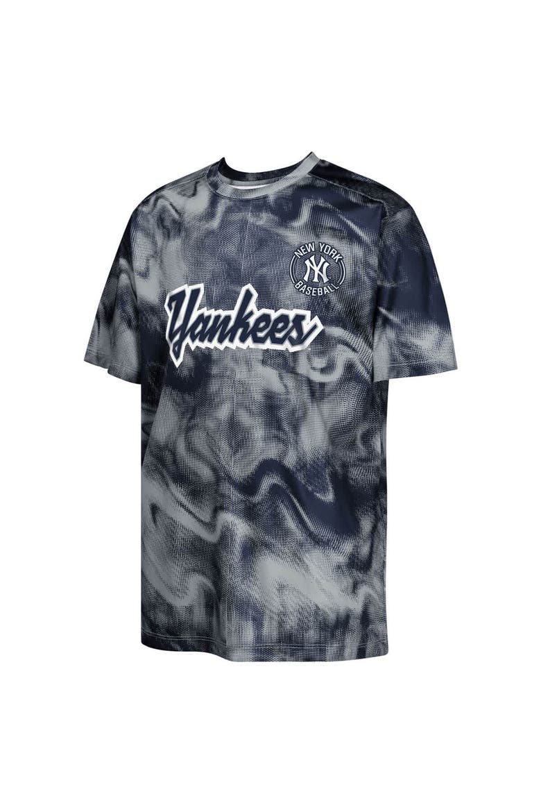 Youth Navy/Gray New York Yankees Pinch Hitter T-Shirt, Alternate, color, Navy