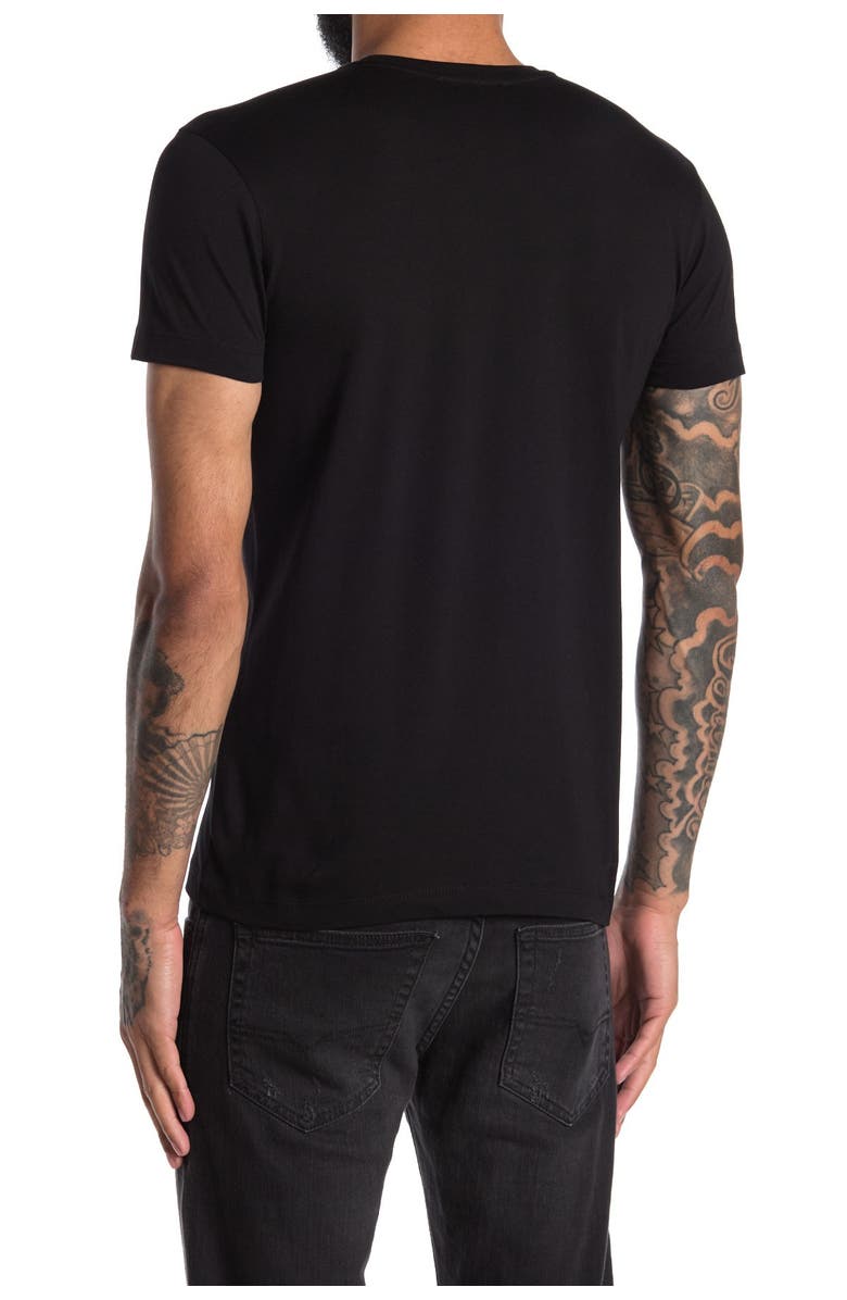 Roberto Cavalli Snake Crew Neck Graphic T-Shirt, Alternate, color, 