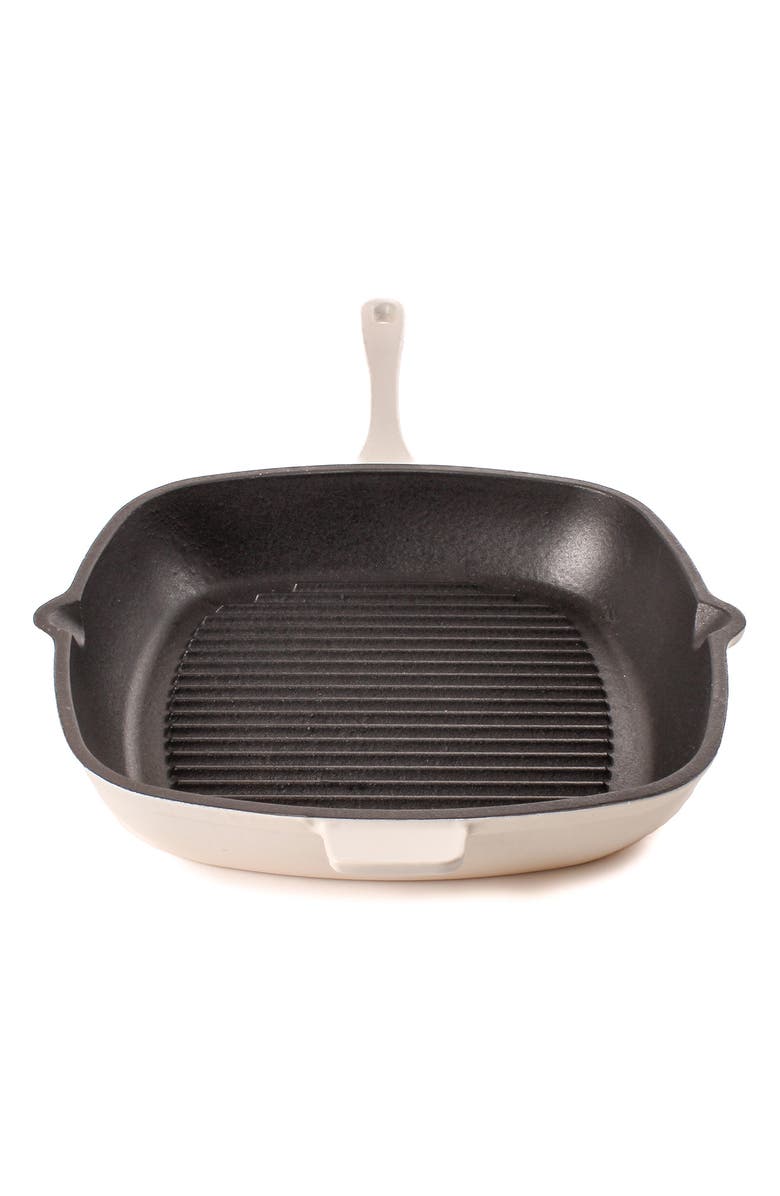 BergHOFF 2-Piece Cast Iron Grill Set, Alternate, color, White
