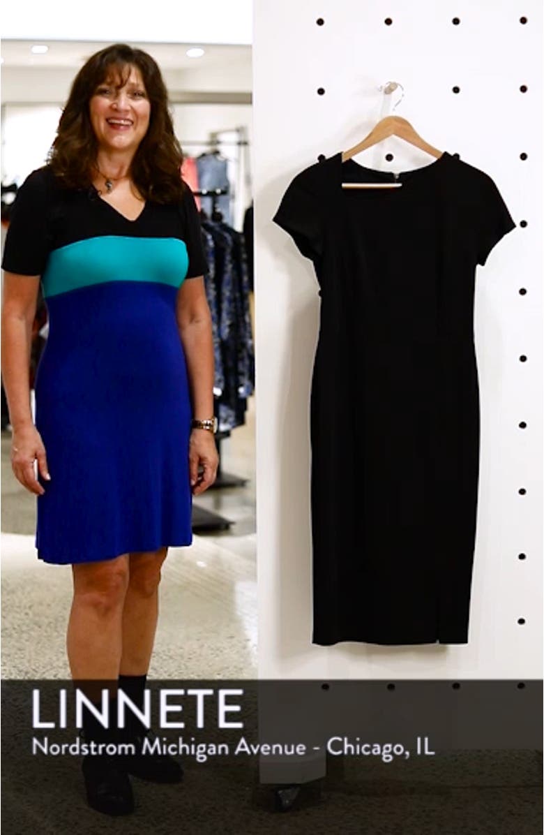 Asymmetrical Sheath Dress, sales video thumbnail