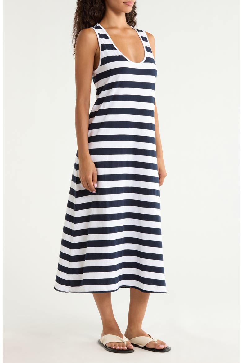 Dylan Stripe Tank Dress, Alternate, color, NAUTICAL STRIPE