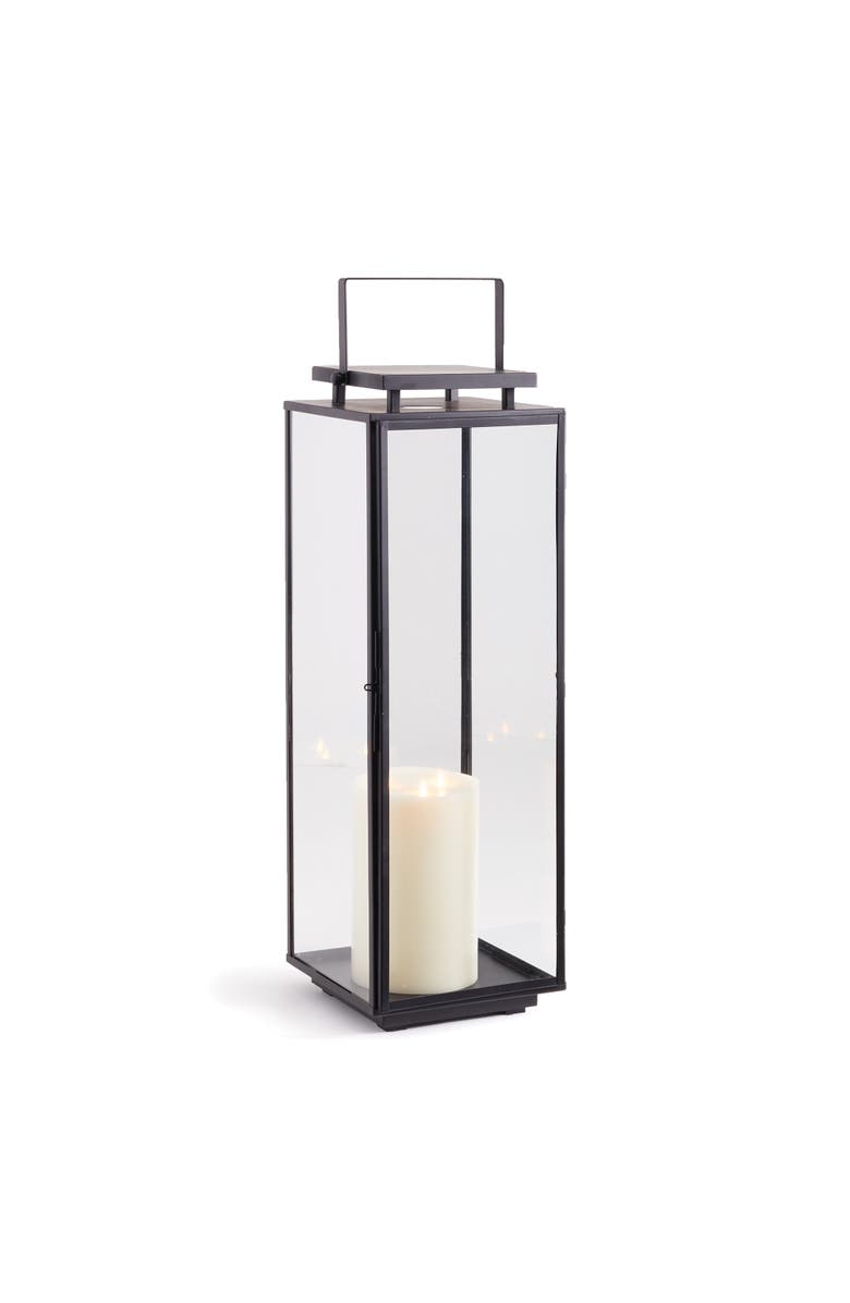 Napa Home & Garden Alden Lantern, Main, color, Black