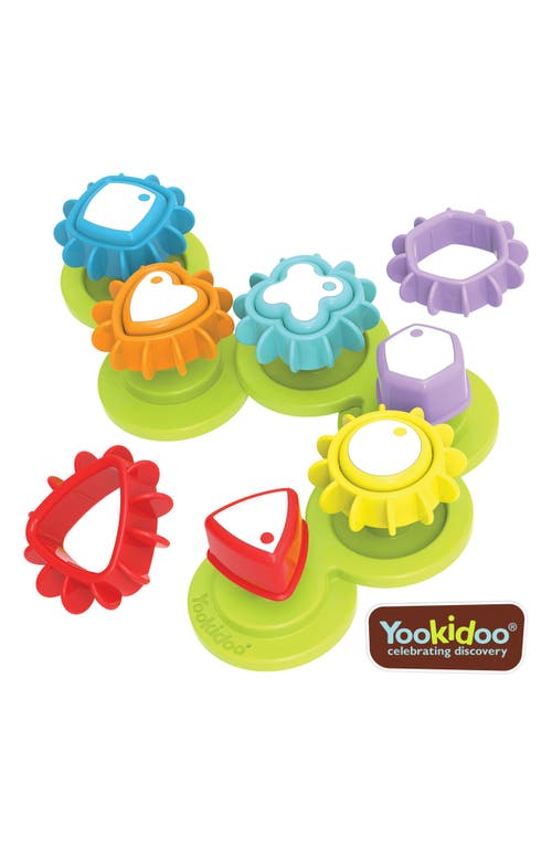 Yookidoo Shape N' Spin Gear Sorter Set in Multi  product