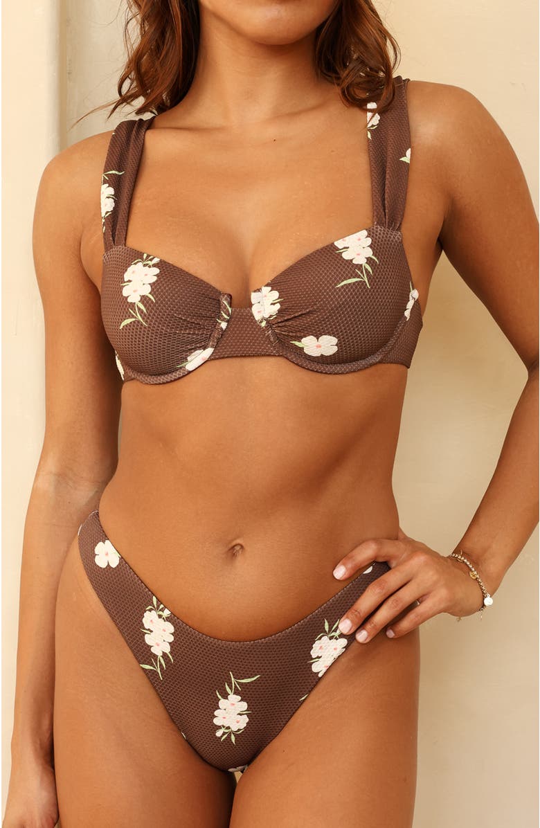 Dippin Daisys Verona Underwire Bikini Top, Alternate, color, Enchanted