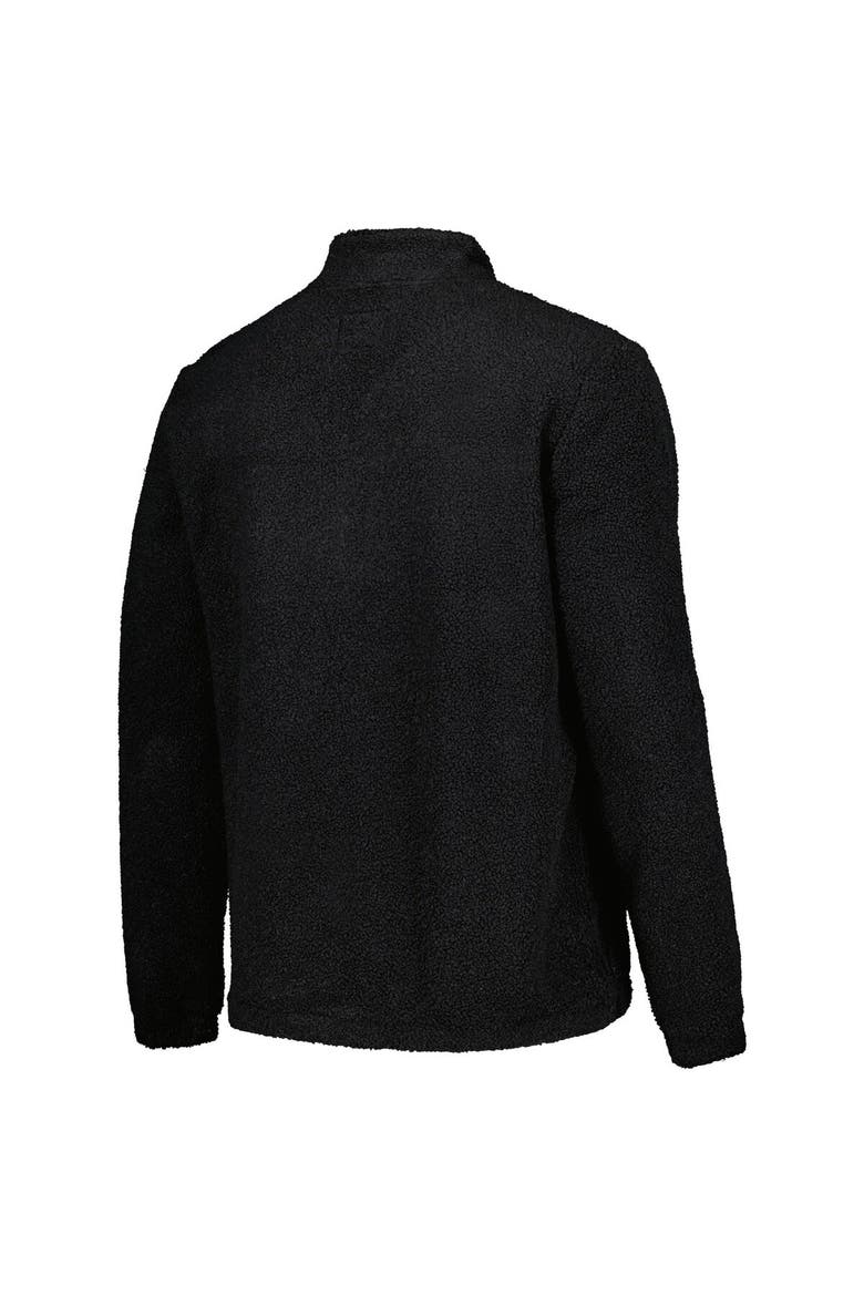 Men's G-III Sports by Carl Banks Black Clemson Tigers Pinch Runner Half-Zip Top, Alternate, color, Black