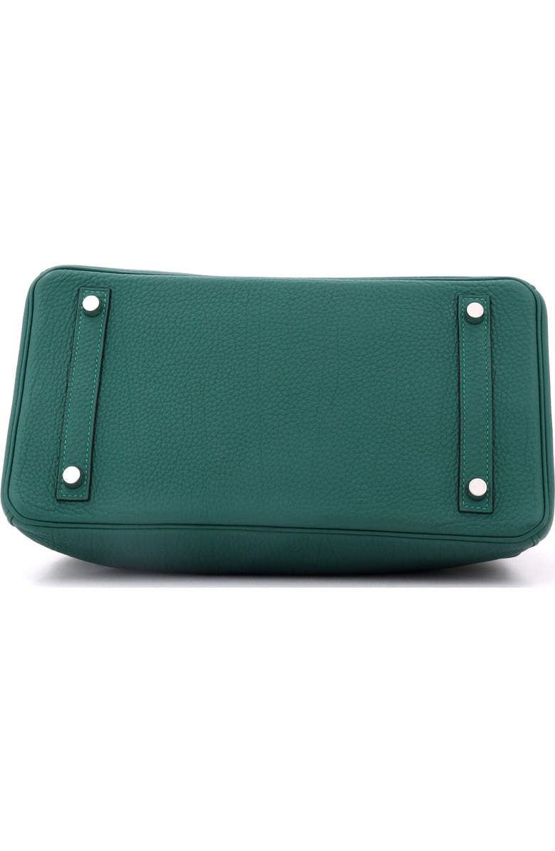 Pre-Owned Hermes Birkin Handbag Green Togo with Palladium Hardware 30, Alternate, color, Malachite