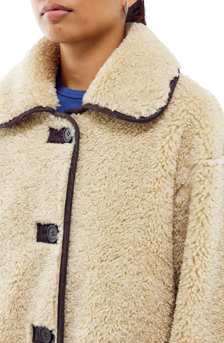 BDG Urban Outfitters Reversible Faux Shearling Coat, Alternate, color,