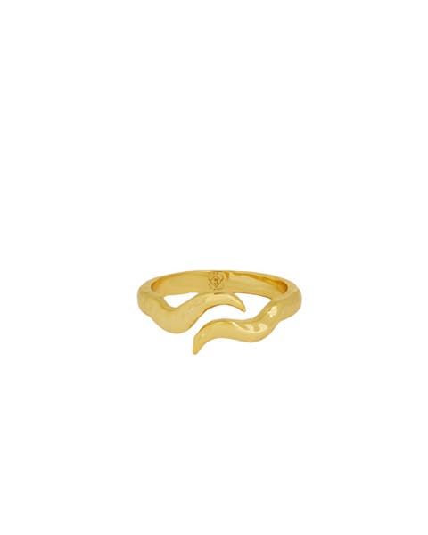 Waterproof Wave Crossover Ring