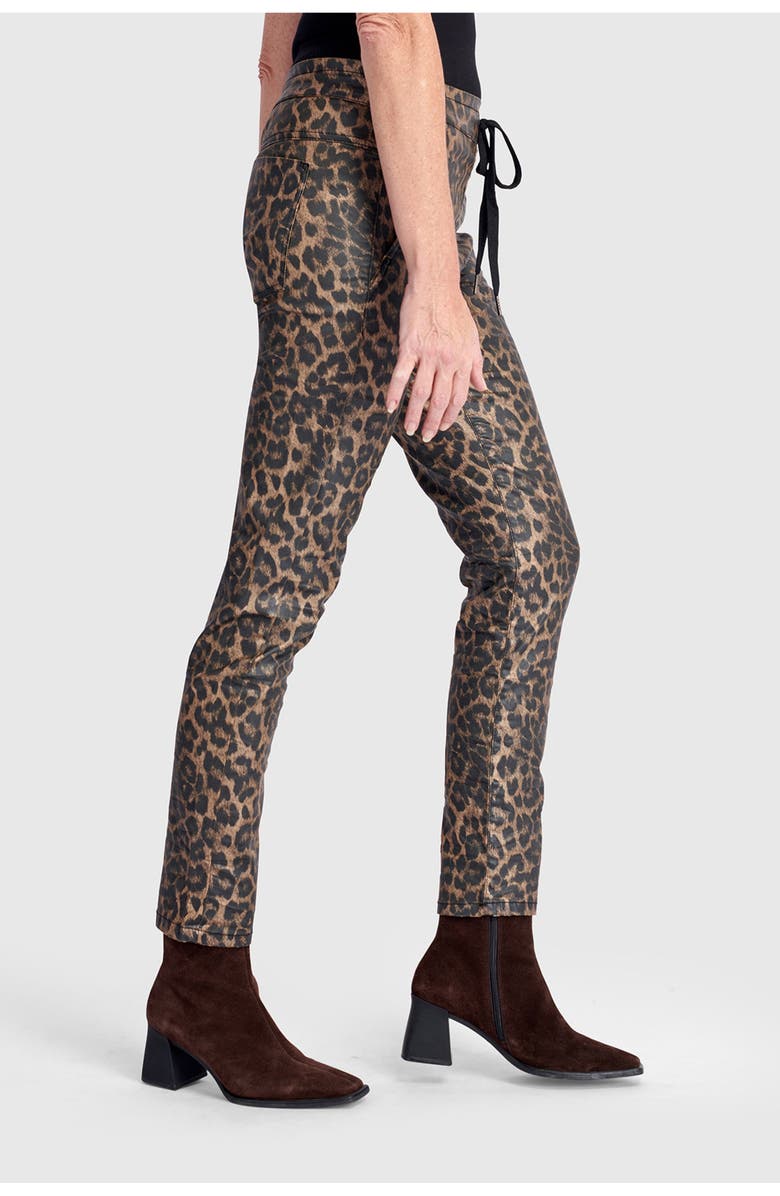 Alembika Fierce Iconic Stretch Jeans, Alternate, color, Leopard