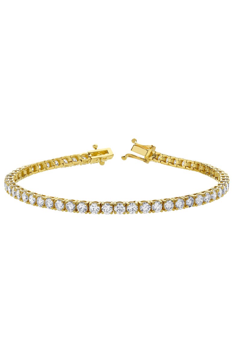 LuvMyJewelry LMJ LoveGrown 10K Yellow Gold Lab Grown Diamond Tennis Bracelets - 5.49 Cts, Main, color, 10K Yellow Gold