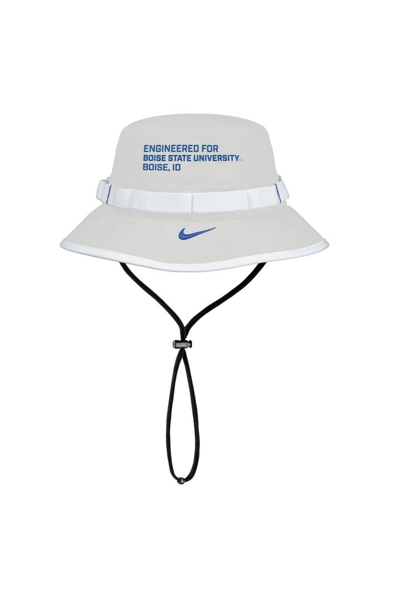 Men's Nike  Gray Boise State Broncos 2025 On-Field Boonie Performance Bucket Hat, Alternate, color, Gray