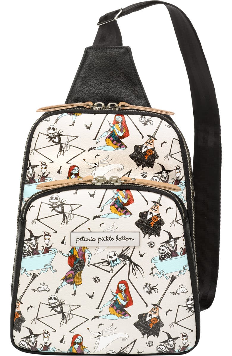 Petunia Pickle Bottom x Disney The Nightmare Before Christmas Crisscross Sling Bag, Main, color,