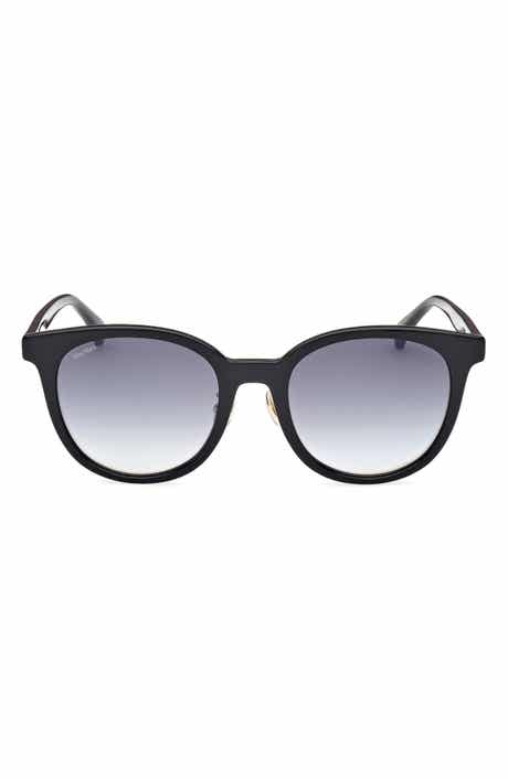 Max Mara 54mm Round Sunglasses
