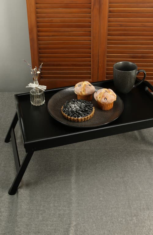 Bia Cordon Bleu Folding Breakfast Tray In Black