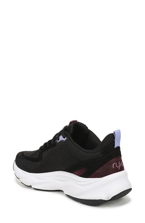Ryka Rykä Rezorb Max Walking Sneaker In Black