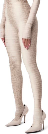 Print Toe Leggings