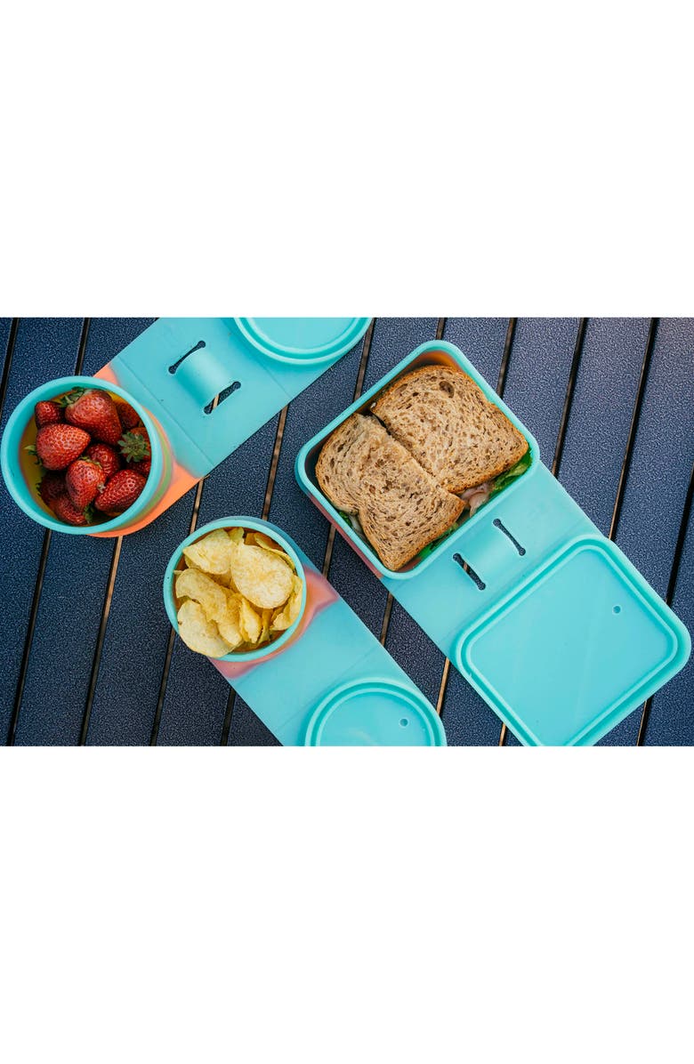 Silipint Silicone Go Go Bowls Set Of 4,10, 20, 30 Oz, Alternate, color, Blue