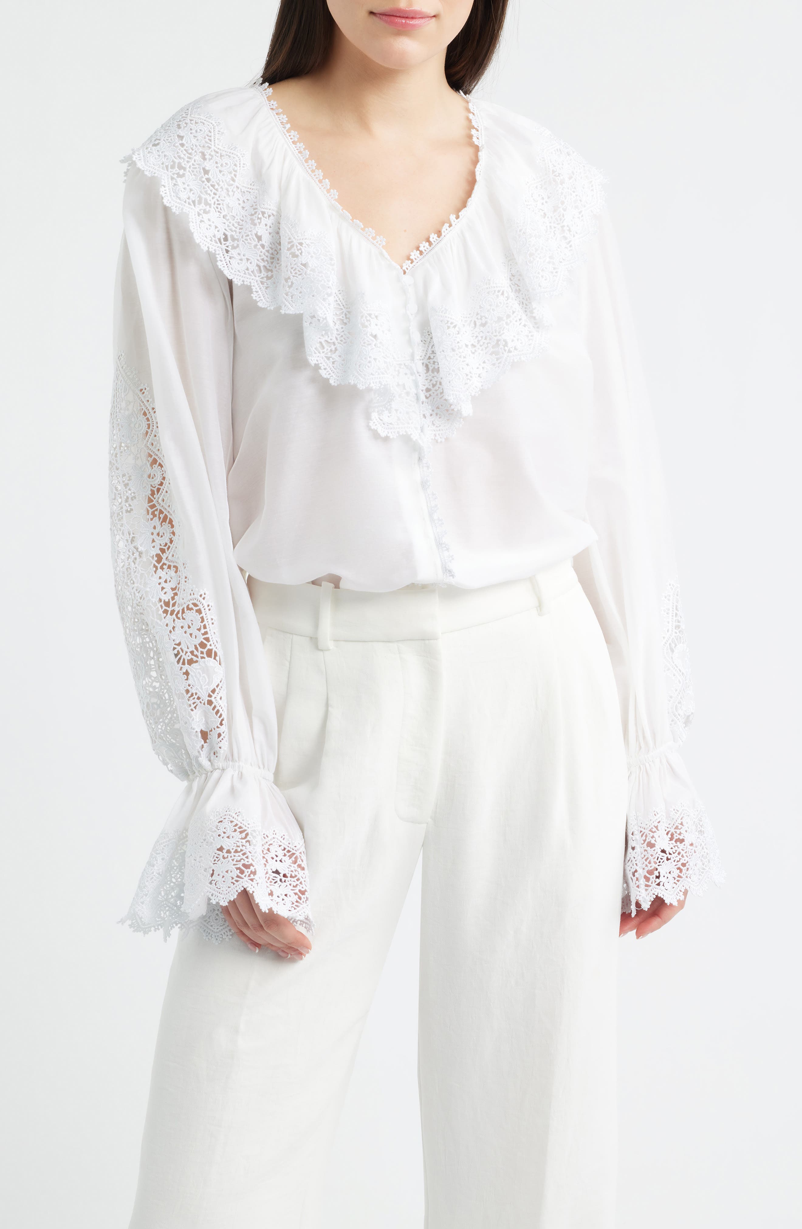selected WHITE