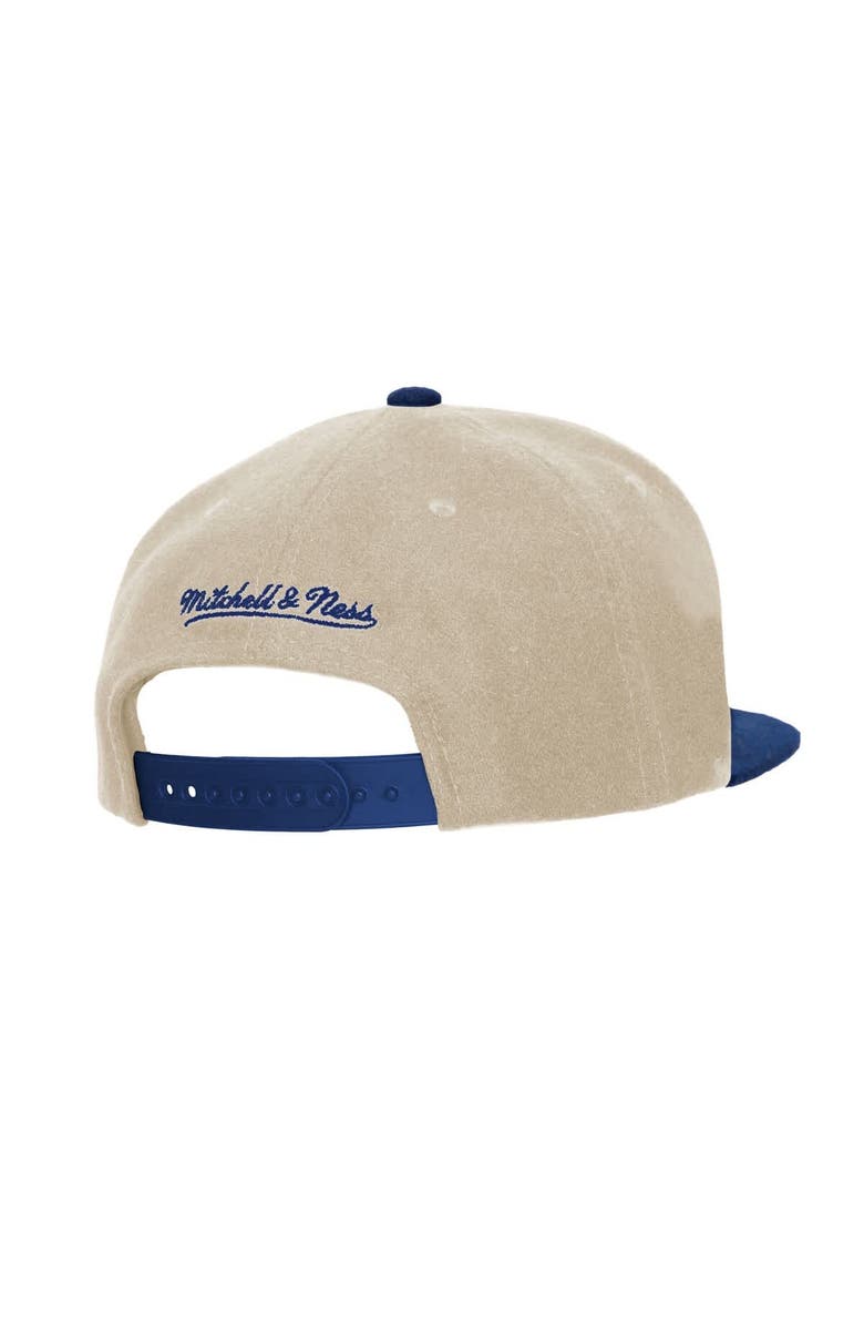 Mitchell & Ness Cream New York Mets Subway Series Matchup Pro Pinch Snapback, Alternate, color,