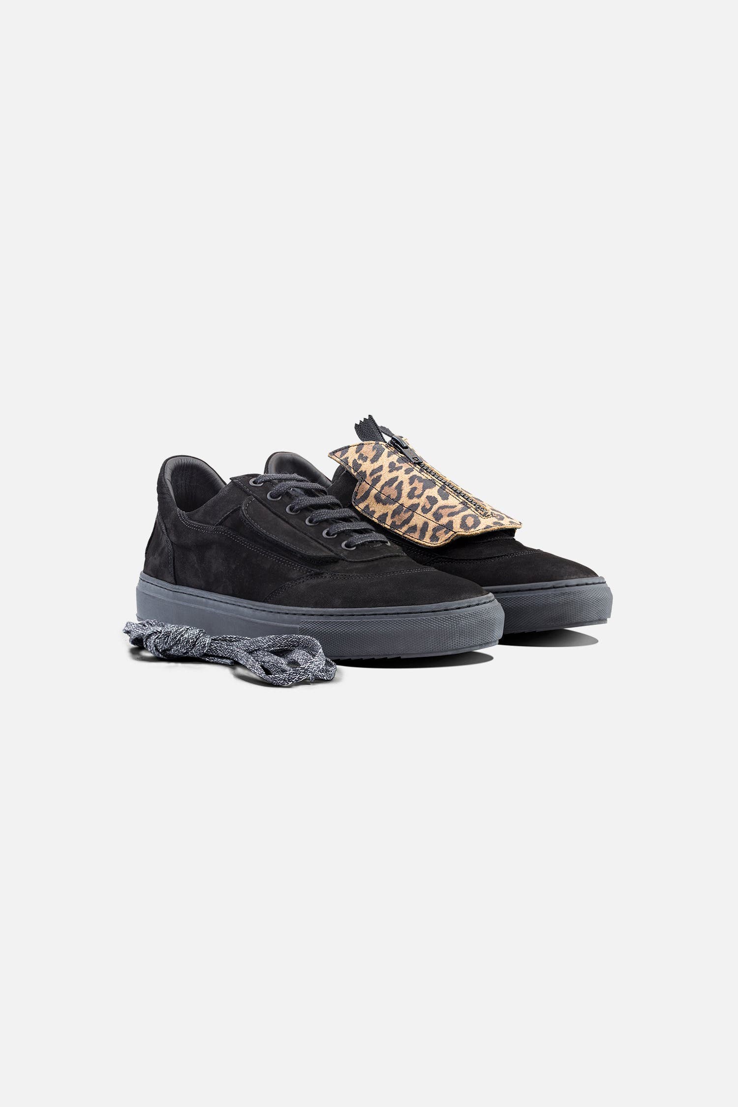 Fini Bold Black Sneaker  - Unisex, Alternate, color, Black