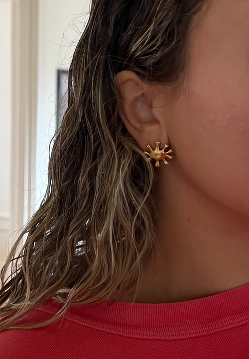 Sccollection Sofia Studs In Gold