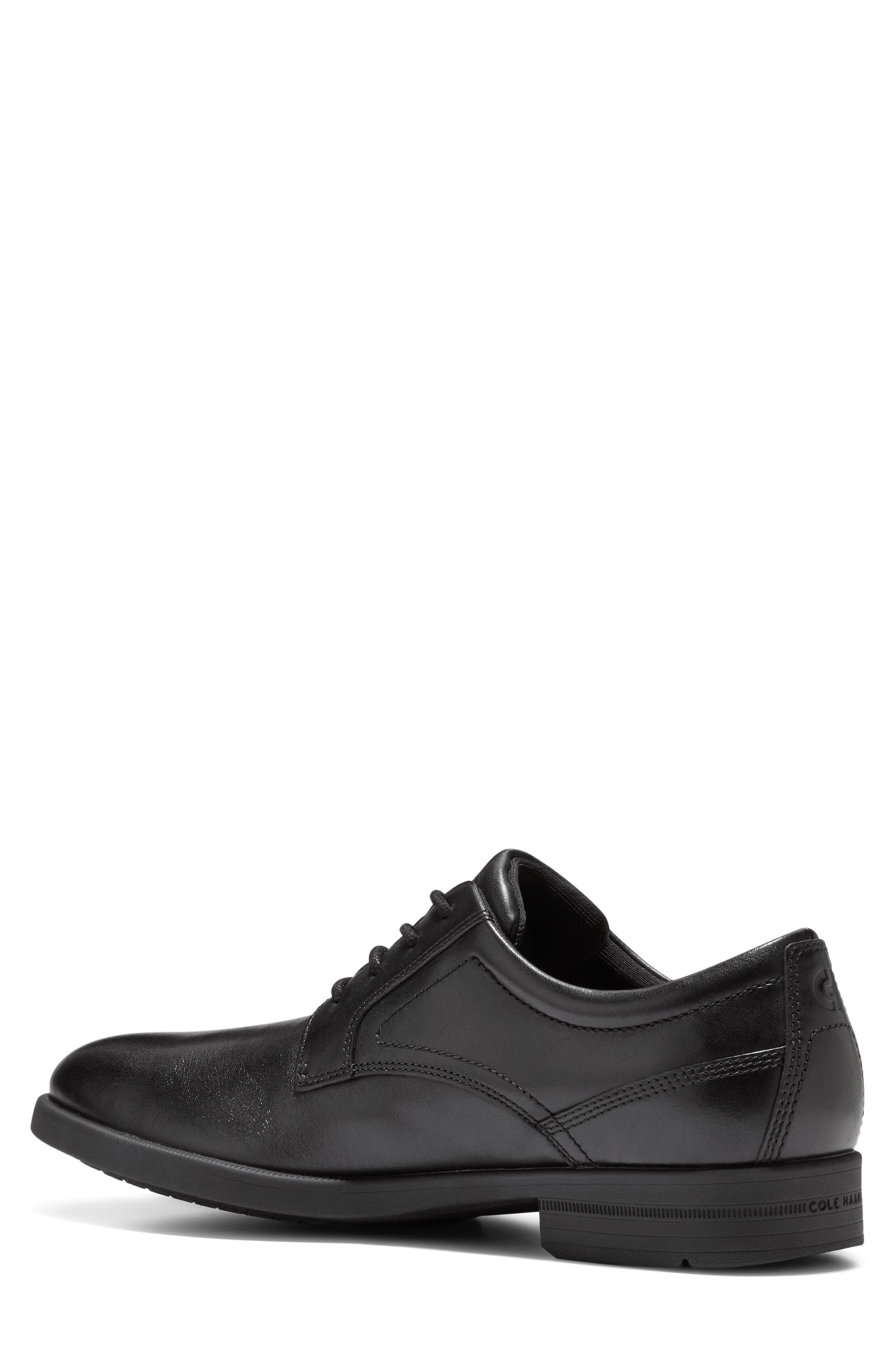 Hartsfield Grand Plain Toe Oxford, Alternate, color, BLACK / BLACK