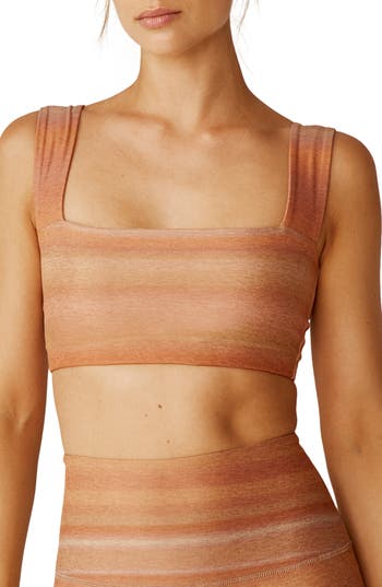 BEYOND YOGA BEYOND YOGA SOFTMARK SQUARED NECK SPORTS BRA