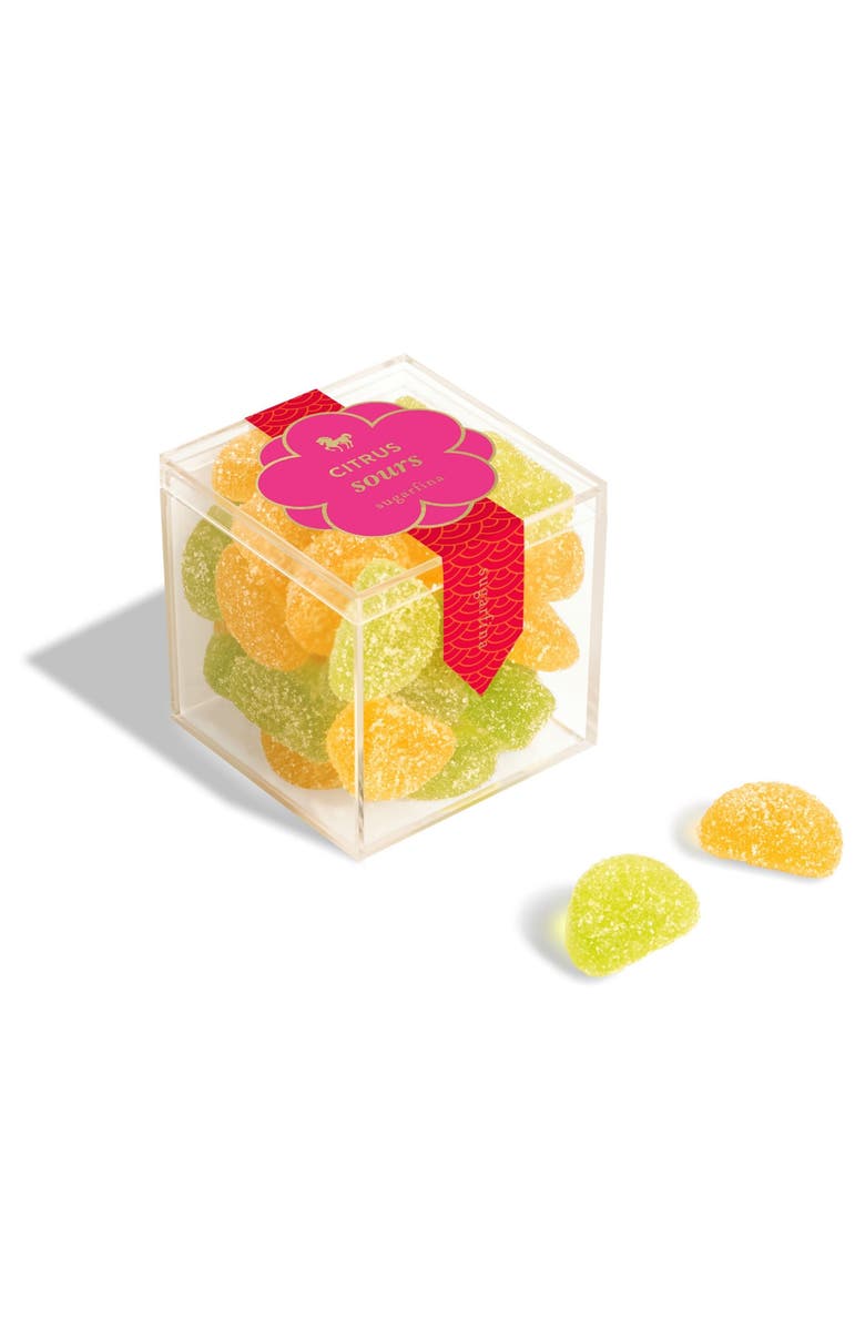 sugarfina Lunar New Year Citrus Sours Candy Cube, Main, color, 
