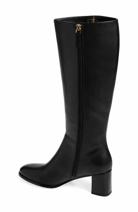 Angie Leather Knee High Boot