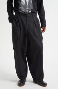 Yohji Yamamoto 12Tuck Cargo Work Pants