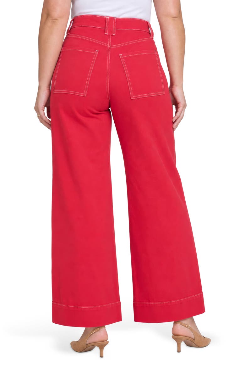 Mia Palazzo Jeans, Alternate, color, PASSION
