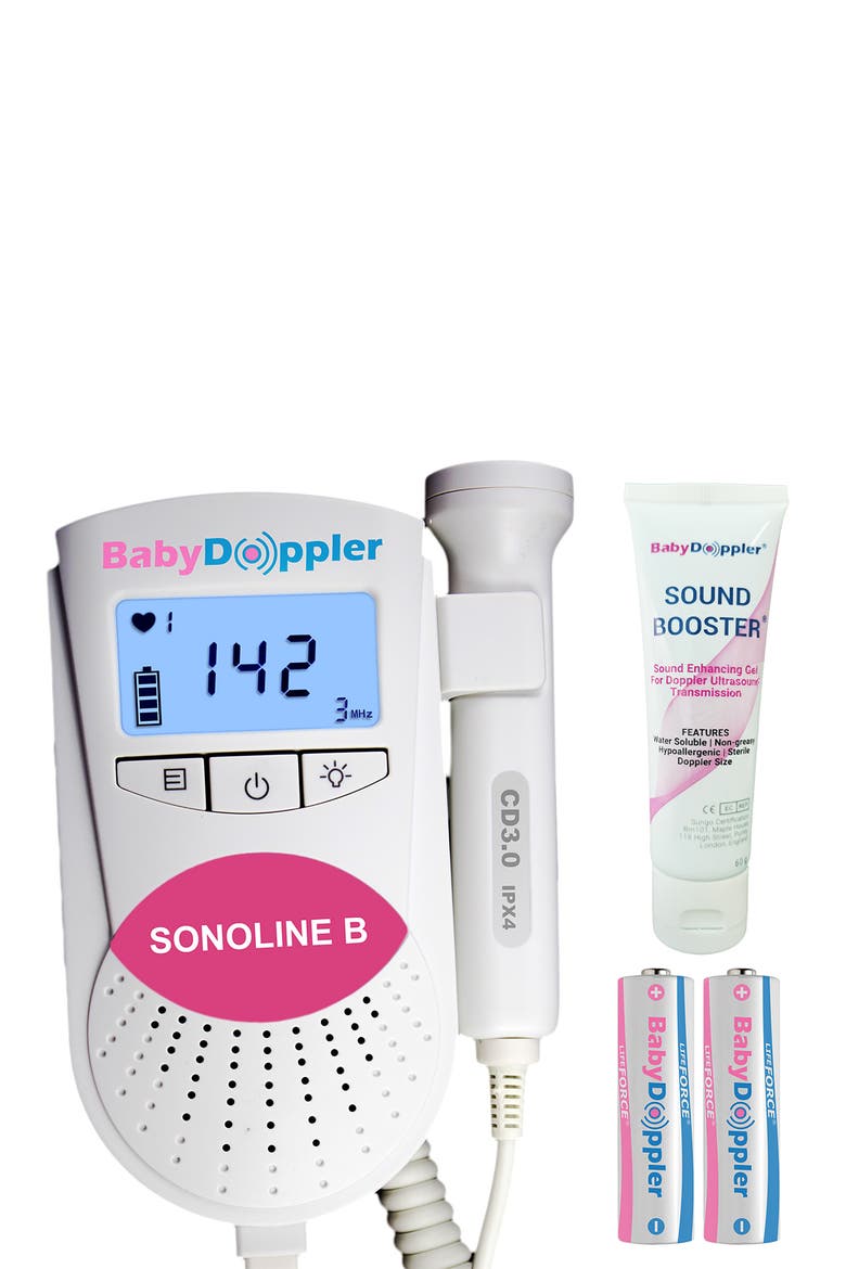 Sonoline B Fetal Doppler - Pink, Alternate, color, PINK