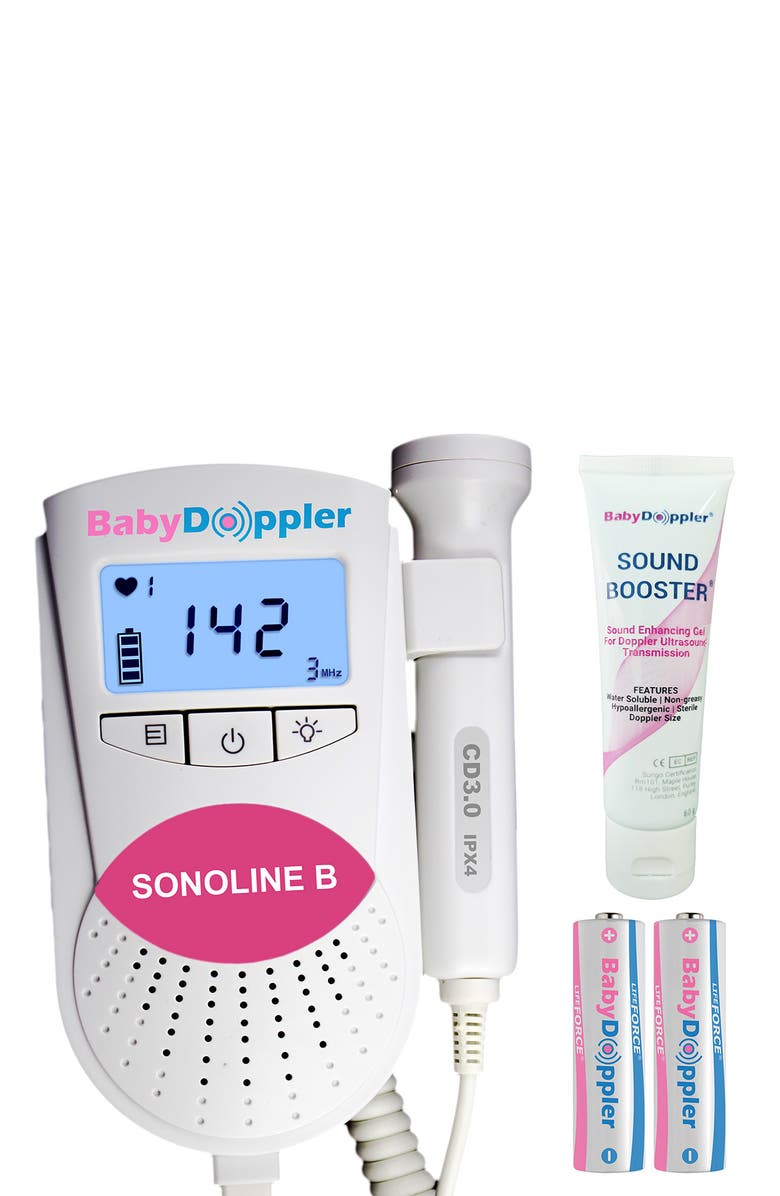 DAGAMMA Sonoline B Fetal Doppler - Pink, Alternate, color,