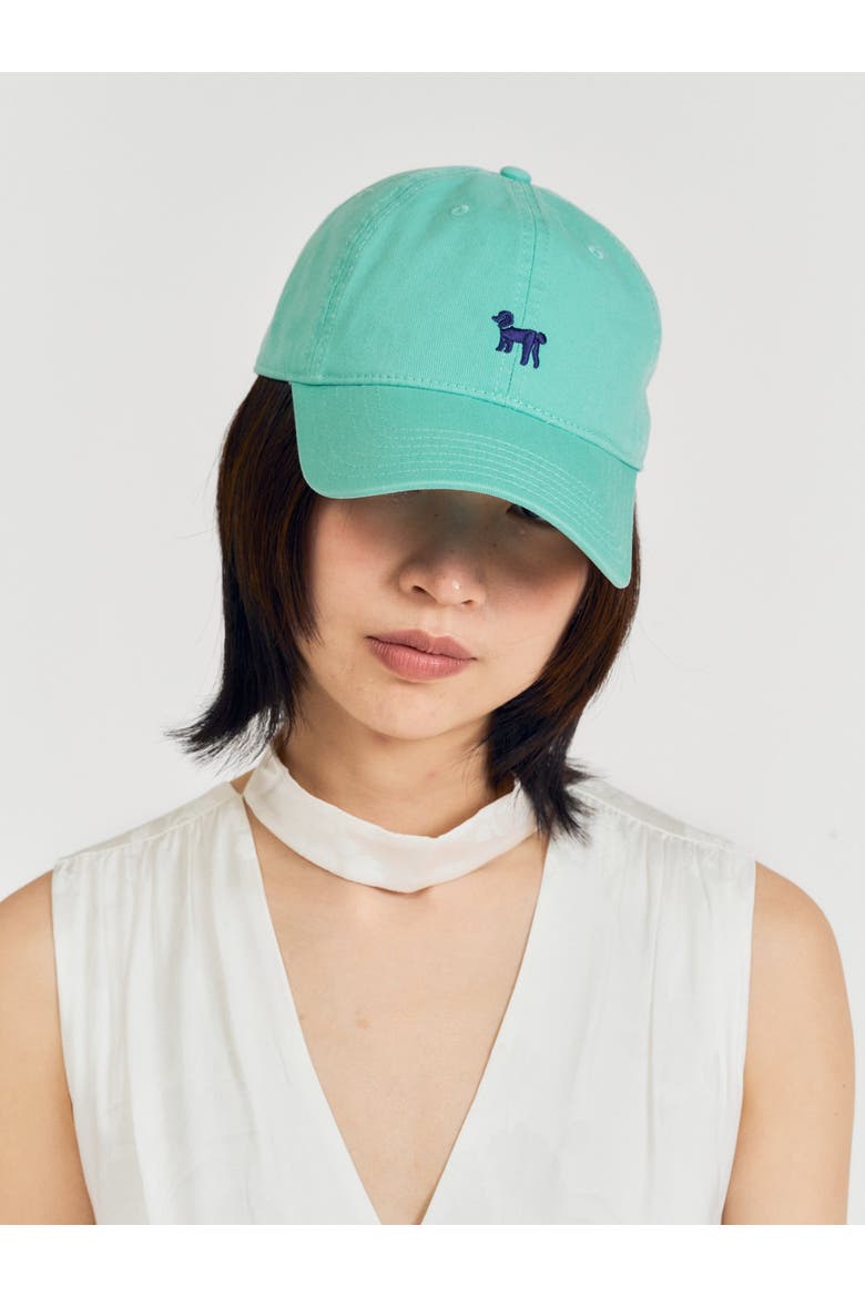 "Pan Pan" Baseball Cap, Alternate, color, Teal Green