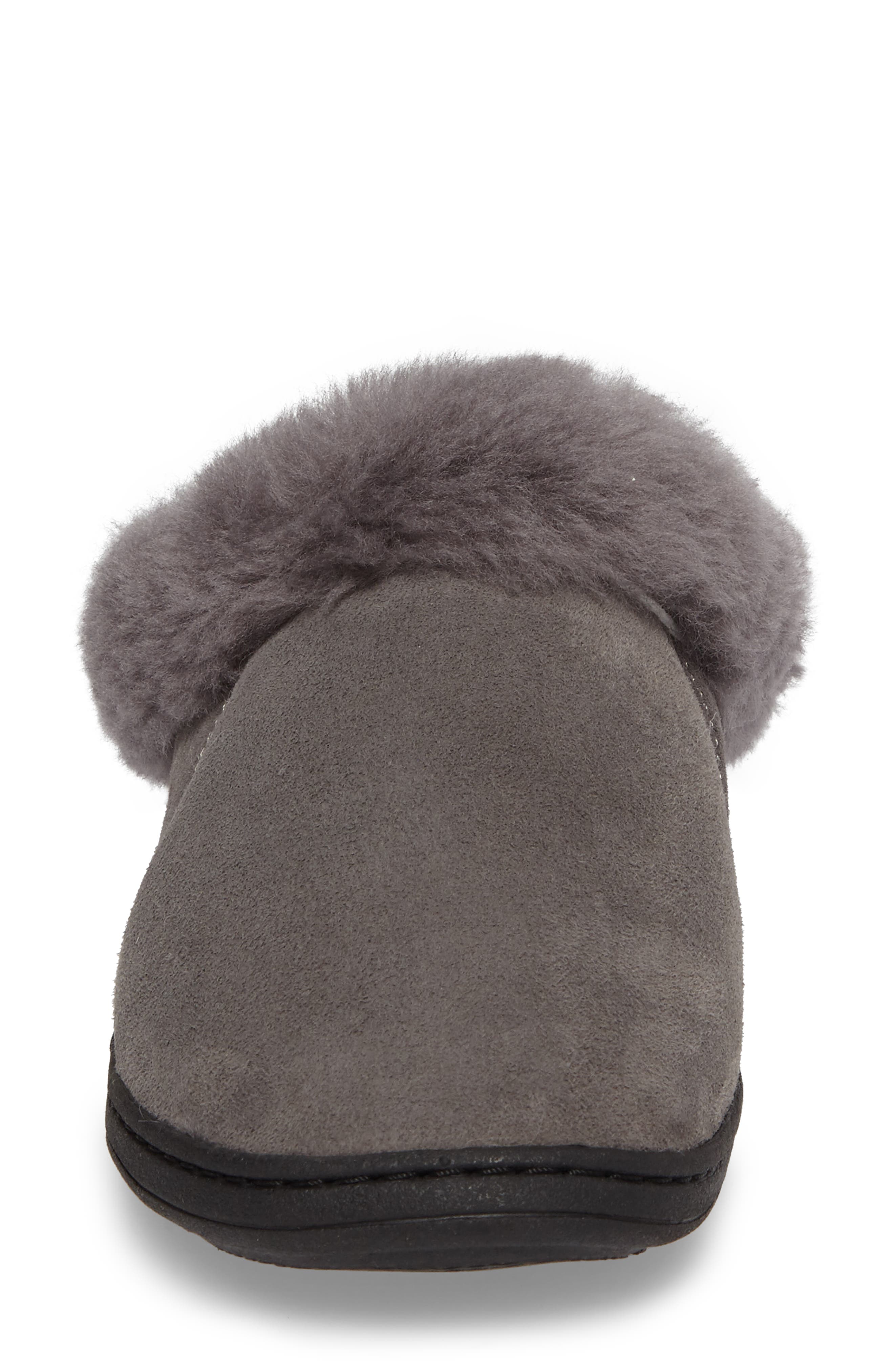 Acorn Genuine Shearling Mule Slipper, Alternate, color, 