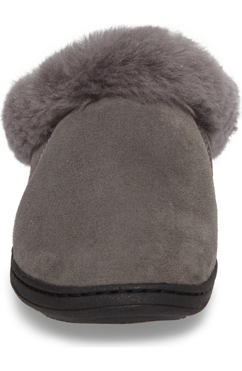 Acorn Genuine Shearling Mule Slipper, Alternate, color,