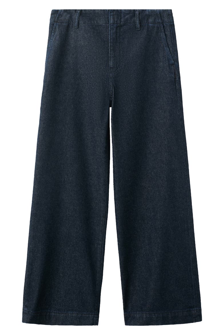 Mid Rise Wide Leg Trouser Jeans, Alternate, color, OPEN BLUE