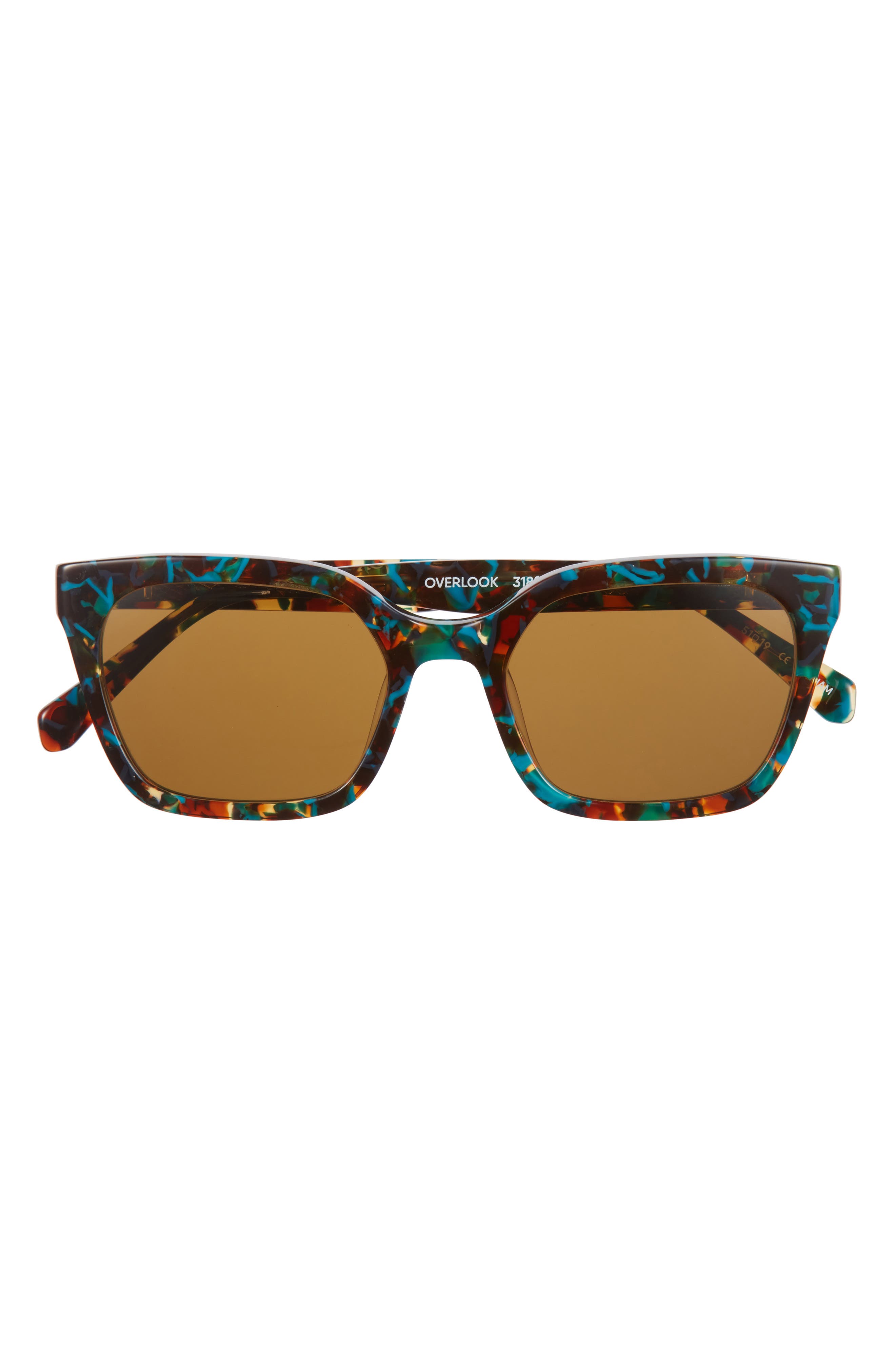 TEAL/ BROWN MOSAIC/ BROWN