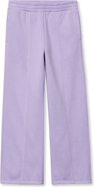 Lands' End Girls Fleece Wide Leg Pants